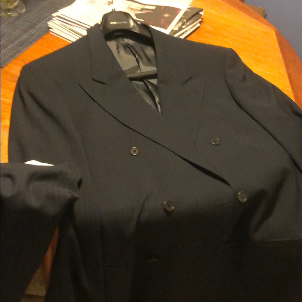 Le Collezioni Armani navy w/white